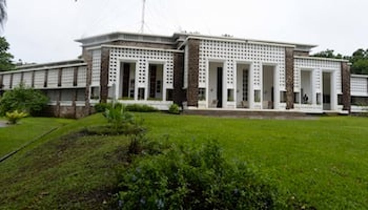 La "case de Gaulle" à Brazzaville est la résidence de l’ambassadeur de France. © Philippe Guionie/JA