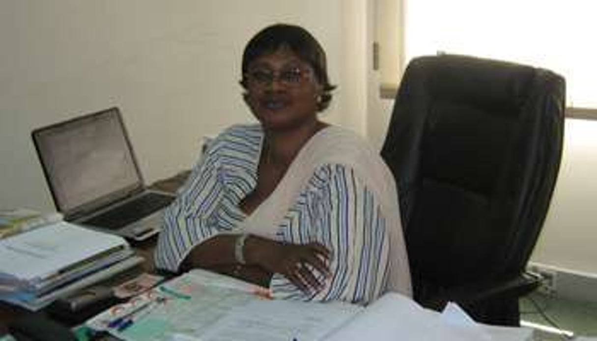 Mariam Lamizana dans son bureau de Ouagadougou. © Excision parlons-en