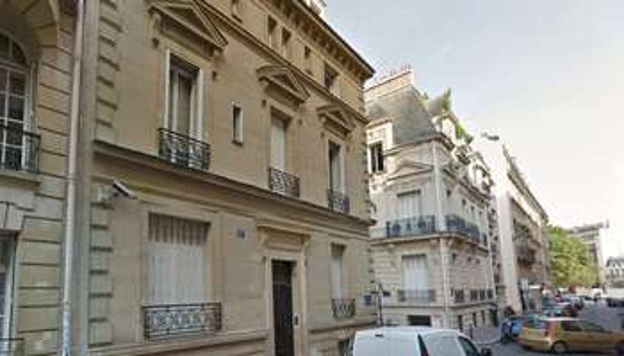 Façade de l’hôtel particulier du 17, rue Le Sueur, à Paris. © Capture d’écran/Google Street View/J.A.