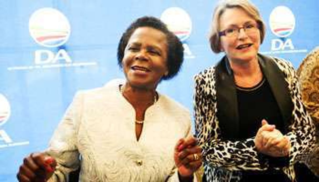 Mamphela Ramphele devait être la candidate de l’Alliance démocratique, le parti de Helen Zille. © Rodger Bosch/AFP