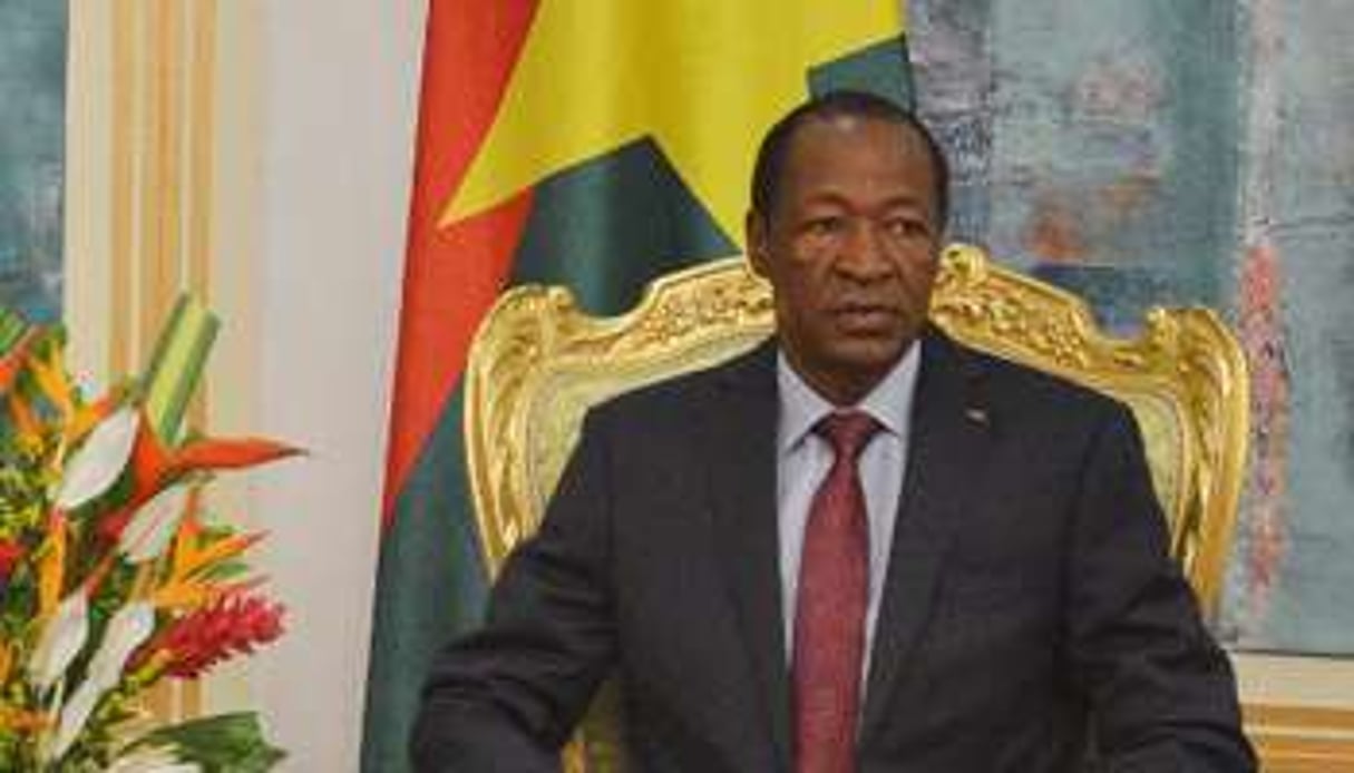 Le président burkinabè Blaise Compaoré. © AFP