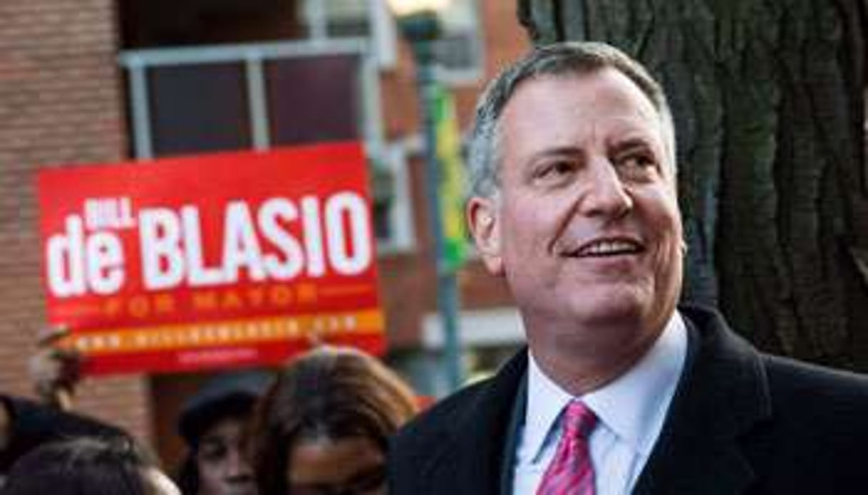 Bill de Blasio, maire démocrate de New-York. © AFP