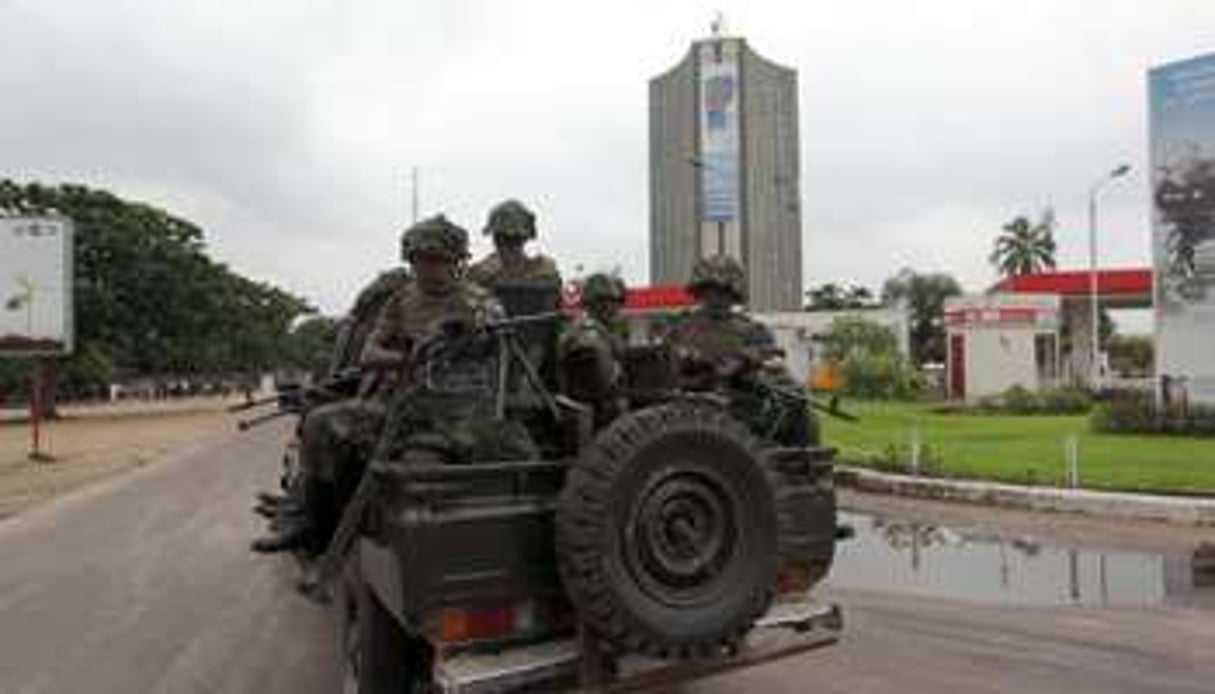 Des soldats congolais (RDC) en décembre 2013. © AFP