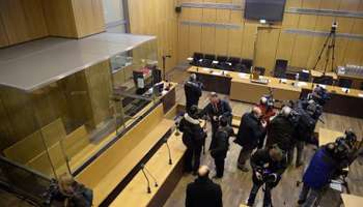 La Cour d’assises de Paris où Pascal Simikangwa est jugé, le 4 février 2014. © AFP