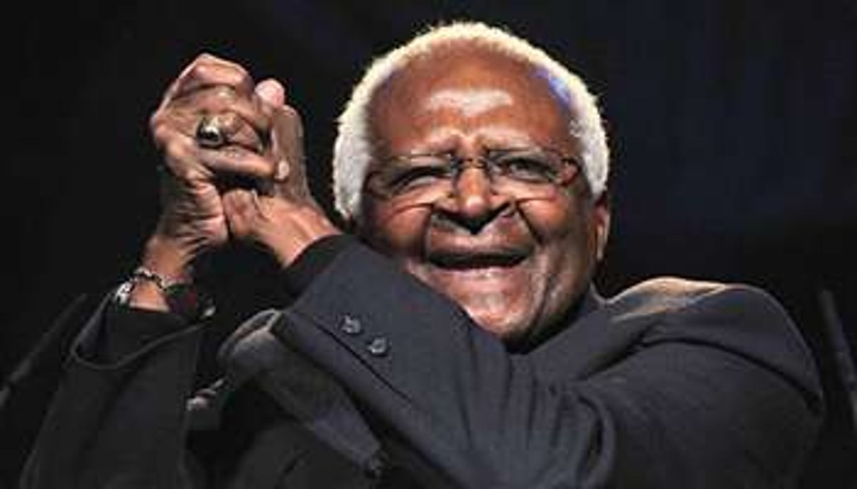 Desmond Tutu, Prix Nobel de la paix 1984, en 2010. © AFP
