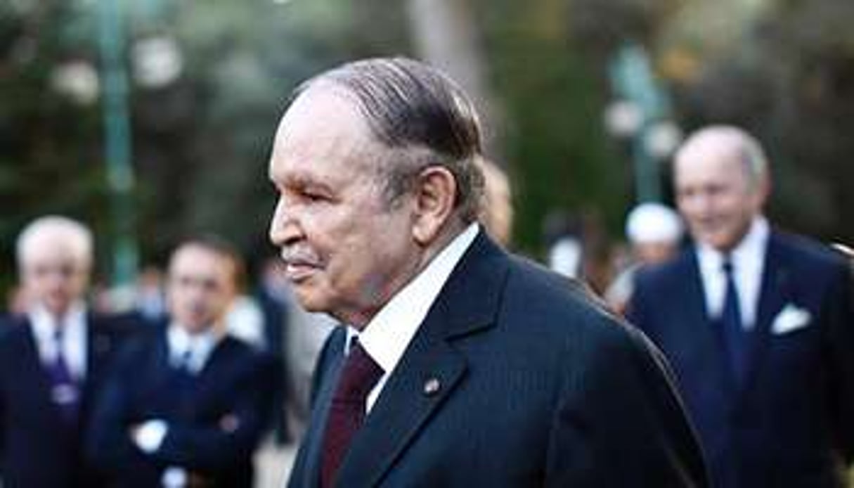 Le président algérien Abdelaziz Bouteflika à Zeralda, le 19 décembre 2012. © AFP