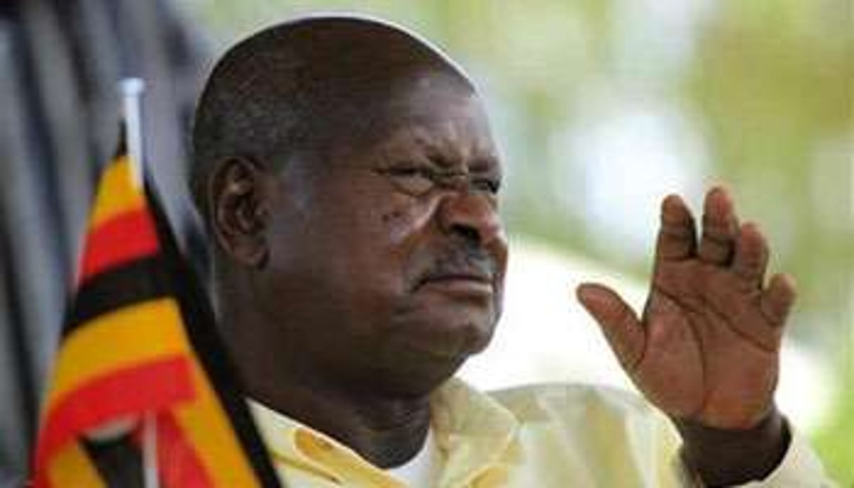 Le président ougandais, Yoweri Museveni. © AFP