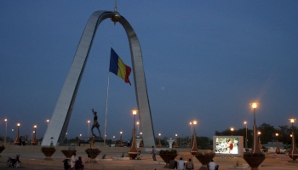 Place de la Nation à N’djamena (Tchad). © Abdoulaye Barry/JA