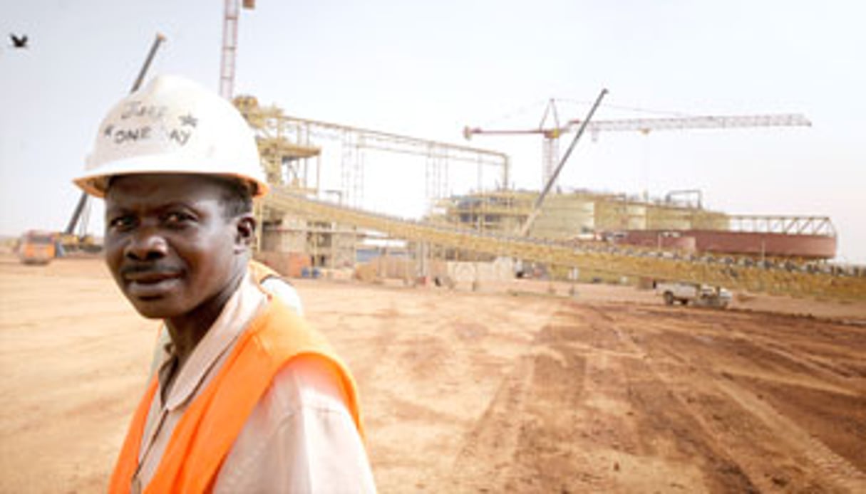 La mine d’or d’Essakane au Burkina Faso. © Issouf Sanogo/AFP