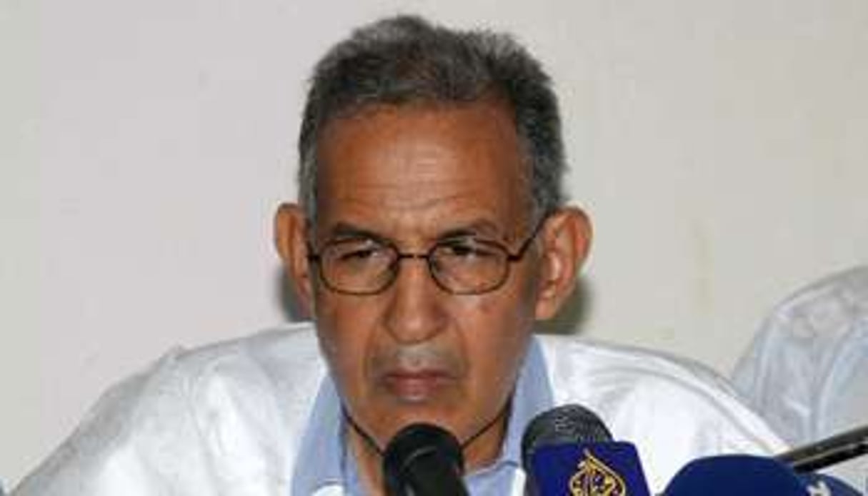 Le chef de l’opposition mauritanienne Ahmed Ould Daddah à Nouakchott le 3 mai 2012. © AFP