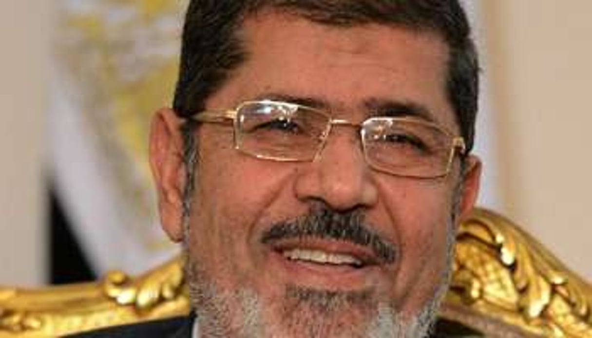 Mohamed Morsi, alors qu’il était en fonction le 9 janvier 2013 au Caire. © AFP
