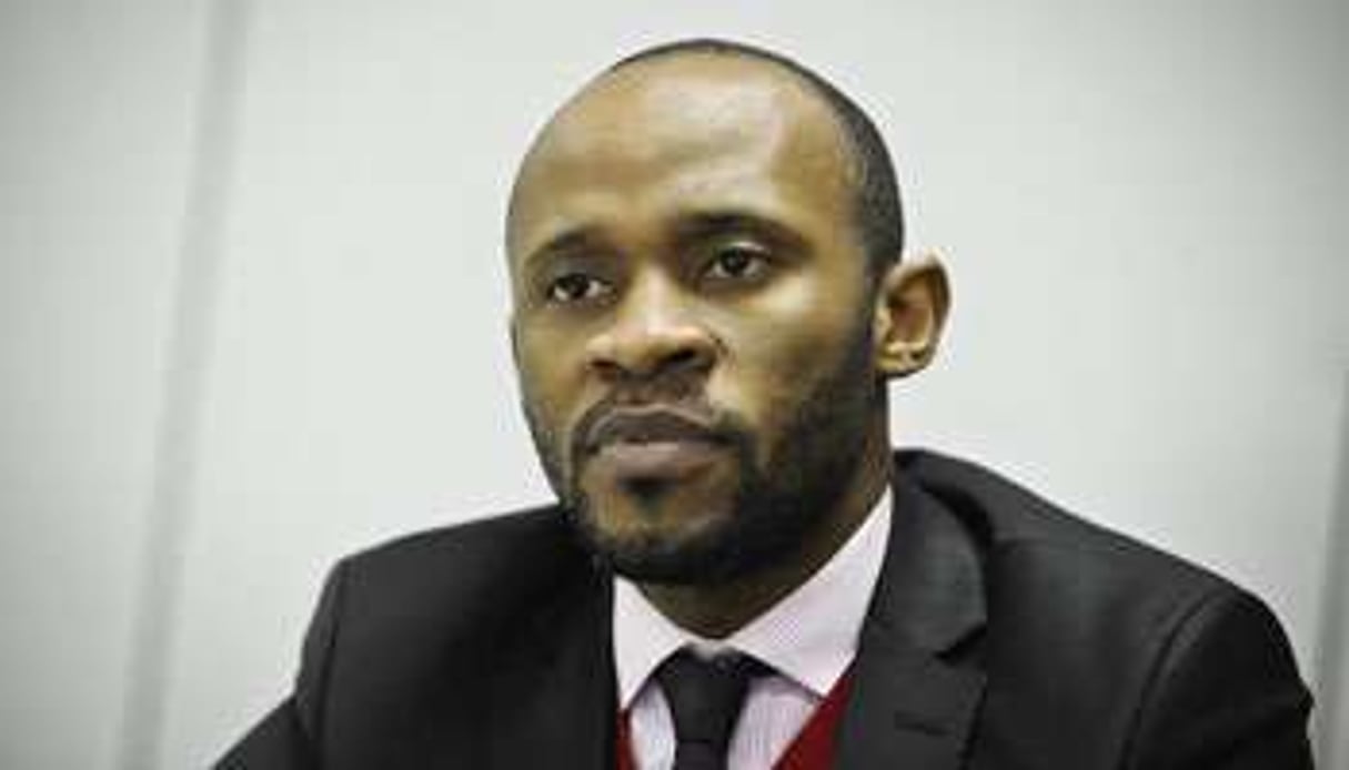 Patrick Muyaya Katembwe est le benjamin de l’Assemblée nationale. © Vincent Fournier pour J.A.