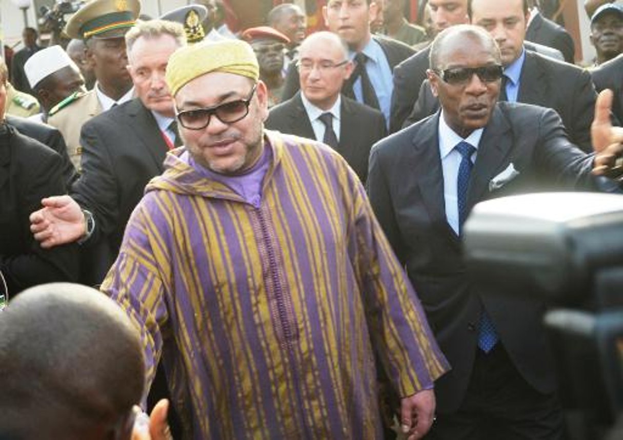 Mohammed VI en Guinée: signature d’une vingtaine d’accords © AFP