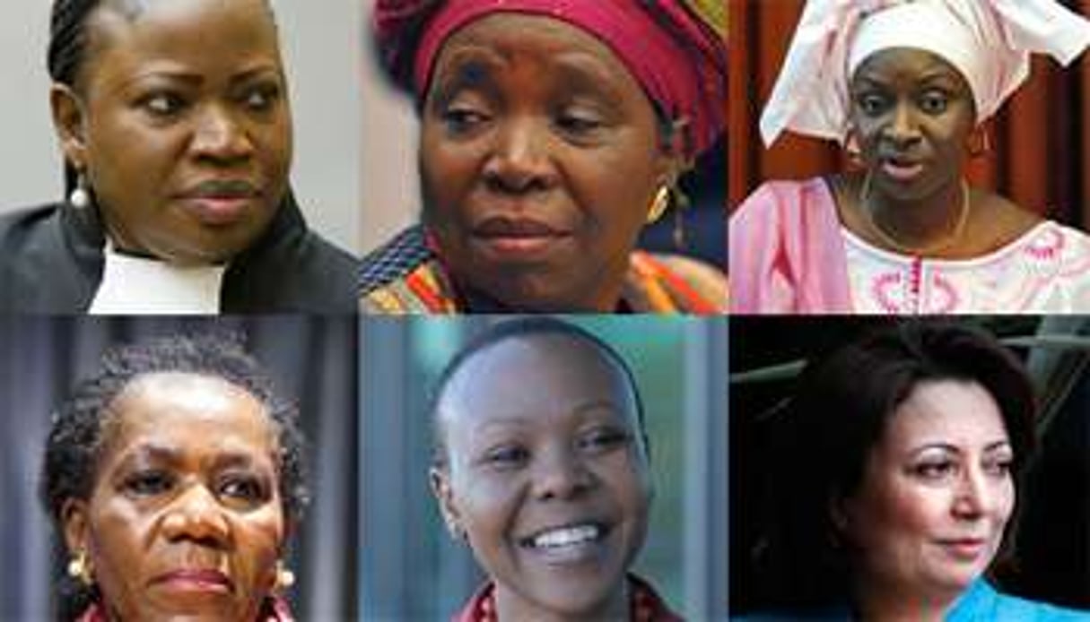 Des femmes africaines qui comptent. © Jeune Afrique