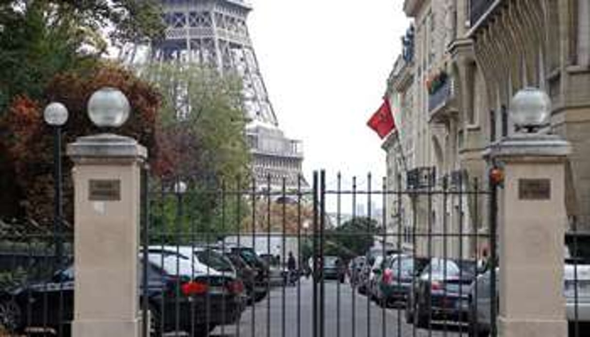 L’ambassade du Maroc à Paris. © AFP