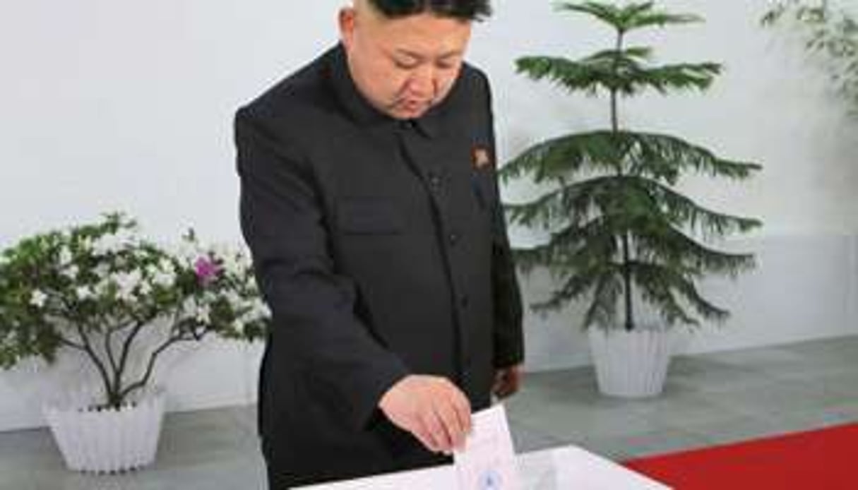 Kim Jong-Un, le dirigeant nord-coréen. © AFP