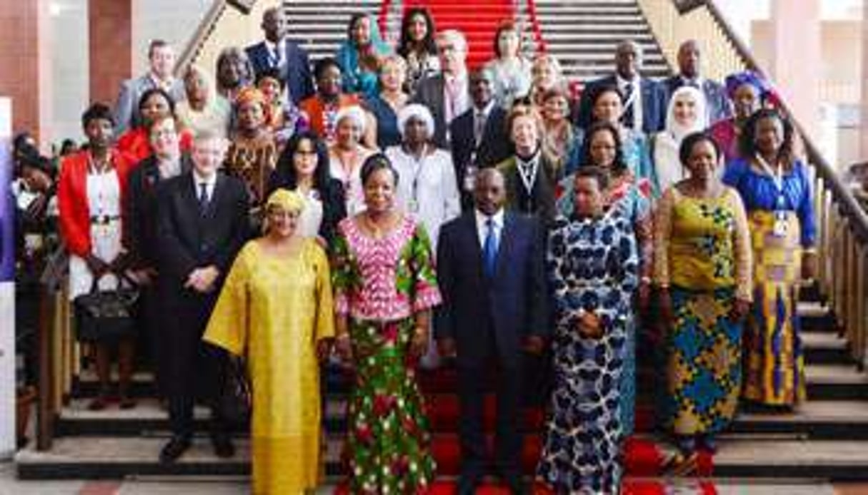 Femmes politiques et épouses de président se sont réunies à Kinshasa. © Junior D. Kannah / AFP