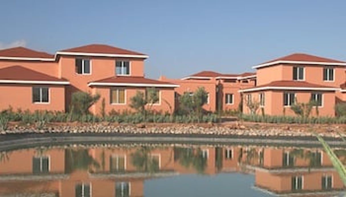 Vue du campus de l’université privée de Marrakech, fondée en 2005. © UPM