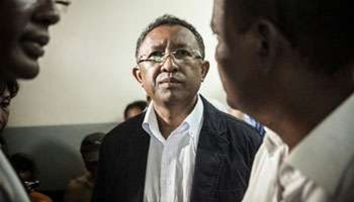 Hery Rajaonarimampianina est officiellement président. © RIJASOLO / AFP