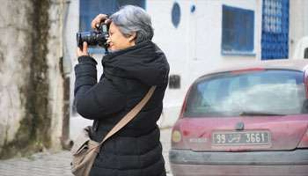 Dalila Yacoubi, 45 ans, reporter et photographe. © Aude Osnowycz