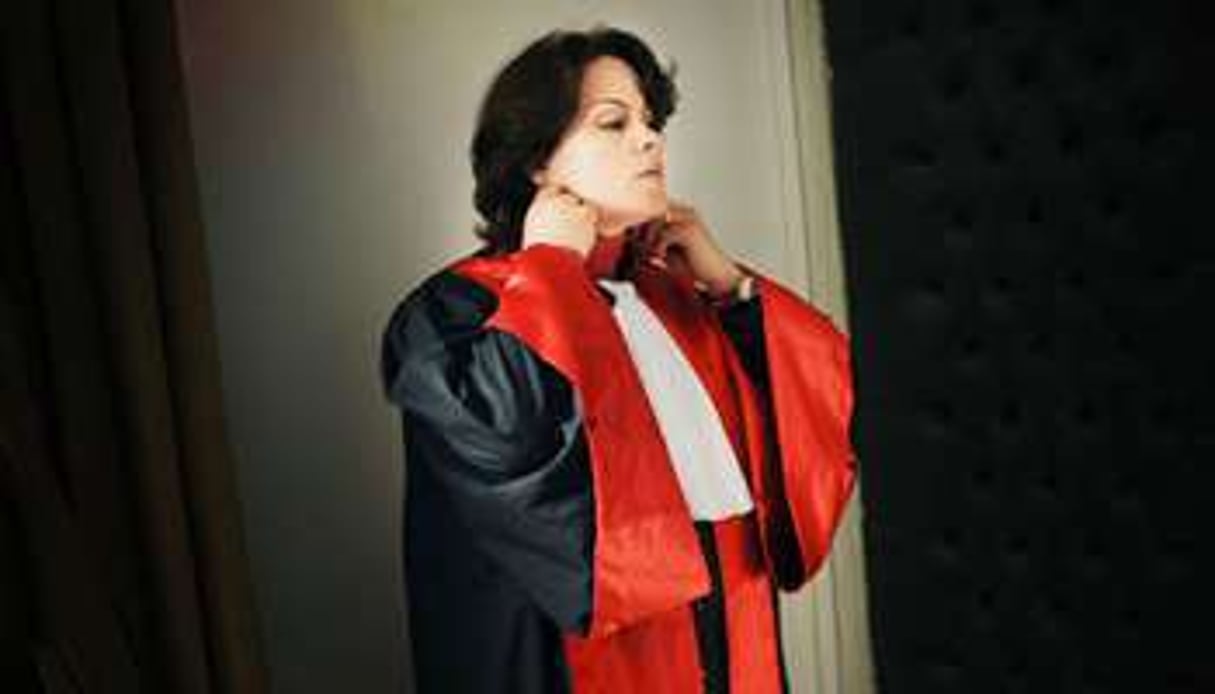 Neila Feki Ammar, 48 ans, juge à la cour d’appel. © Aude Osnowycz