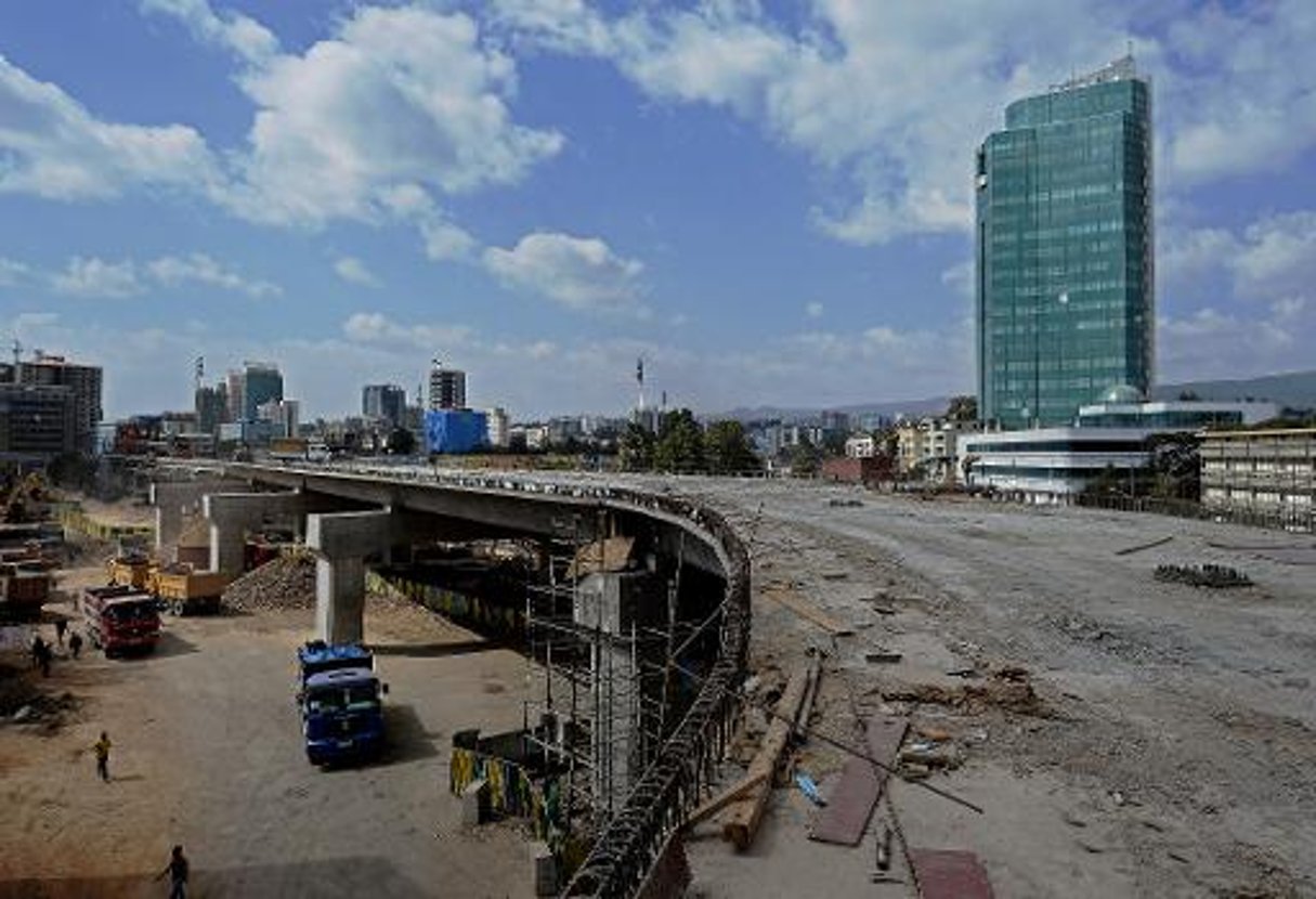 Immobilier et grands travaux transforment l’Ethiopie © AFP