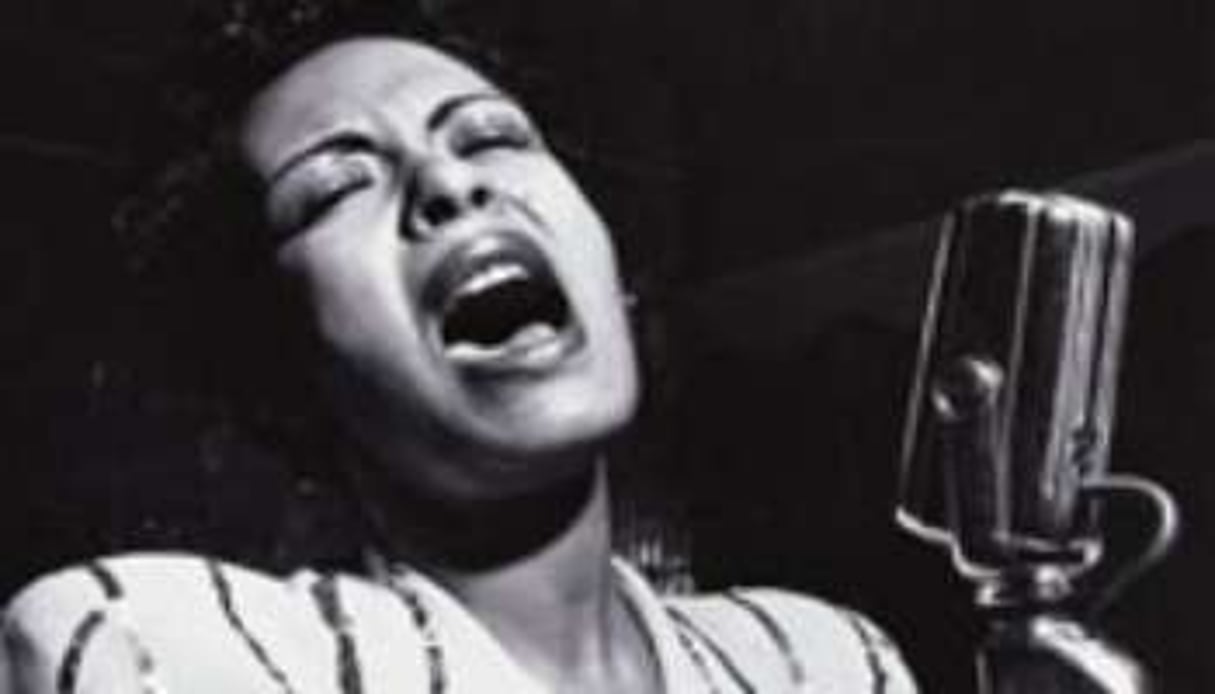 La chanteuse de jazz américaine Billie Holiday. © Sipa