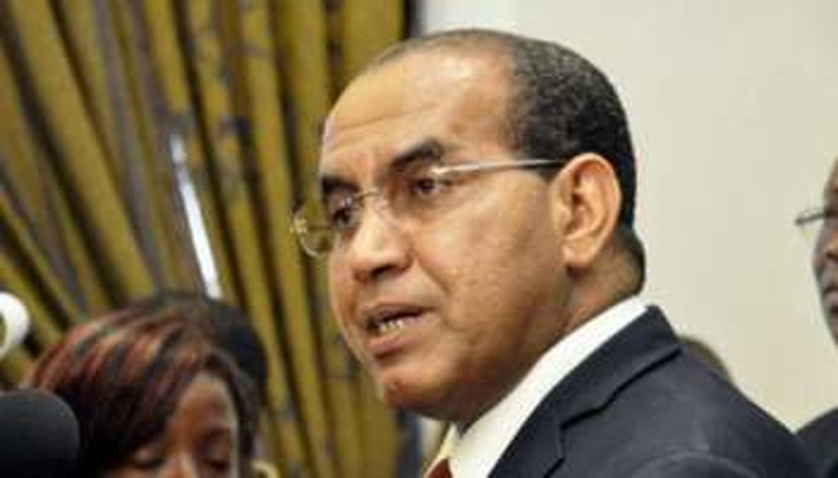 Le leader de la CPA, Ibrahim Ag Mohamed Assaleh. © AFP