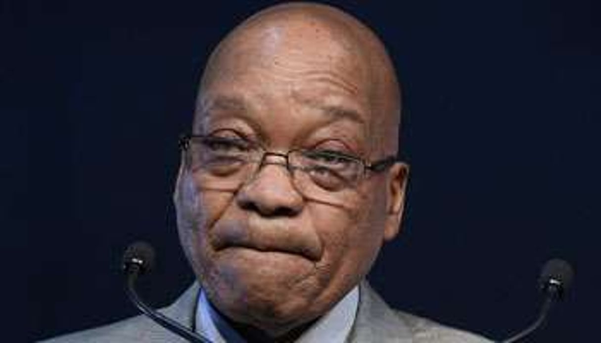 Le président sud-africain, Jacob Zuma. © AFP