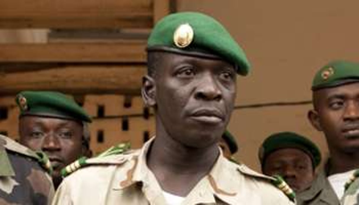 Amadou Haya Sanogo, leader du coup d’État du 22 mars 2012 contre ATT. © Reuters