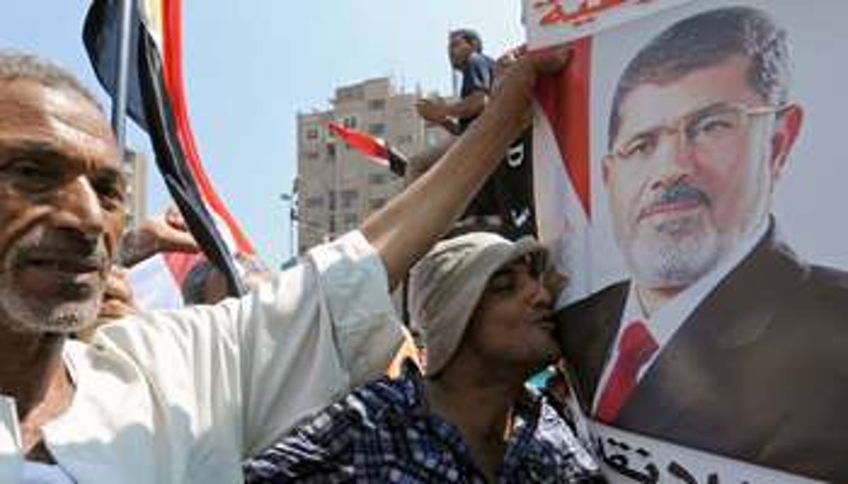 Des pro-Morsi en juillet 2013, au Caire. © AFP