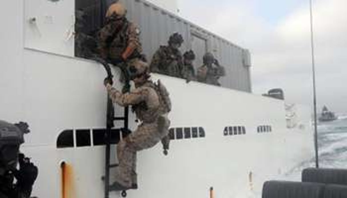 Des forces spéciales de la marine américaine en opération le 23 mai 2012 au large de San Diego. © AFP
