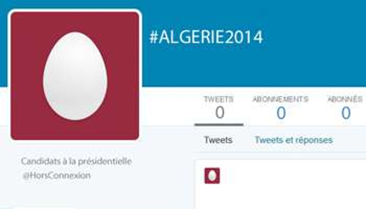 La campagne présidentielle algérienne ne se jouera sans doute pas sur les réseaux sociaux. © Jeune Afrique