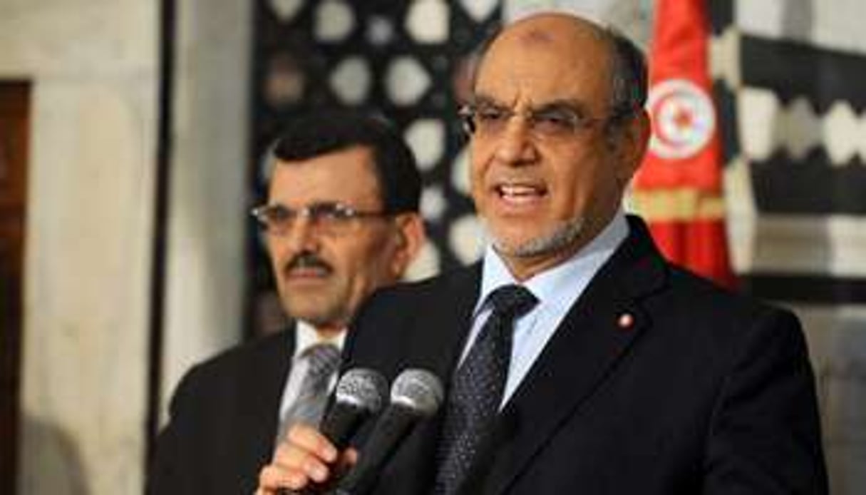 L’ex-Premier ministre Hamadi Jebali, à Tunis le 14 mars 2014. © AFP