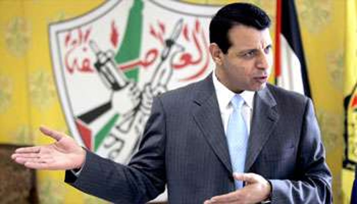 Mohammed Dahlan a le soutien financier des pays du Golfe. © Majdi Mohammed/AP/Sipa