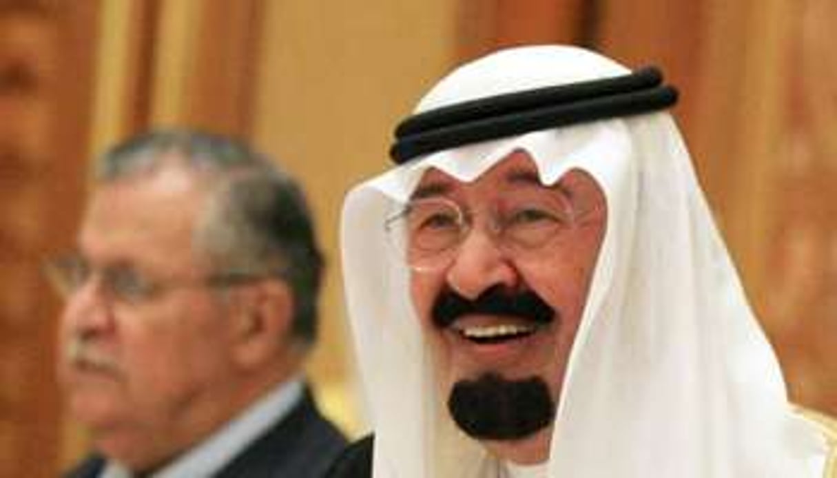 Le roi Abdallah d’Arabie saoudite, en novembre 2007. © AFP