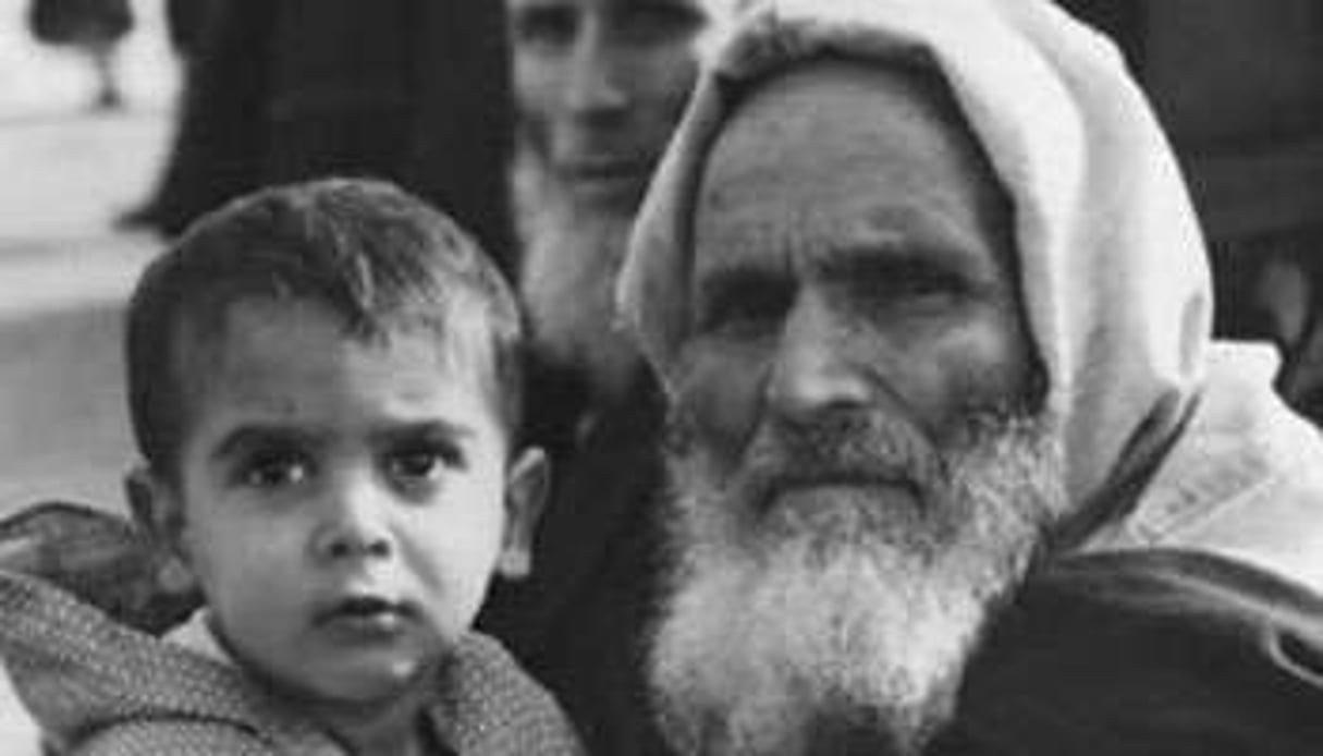 Réfugiés juifs marocains dans les années 50. © DR