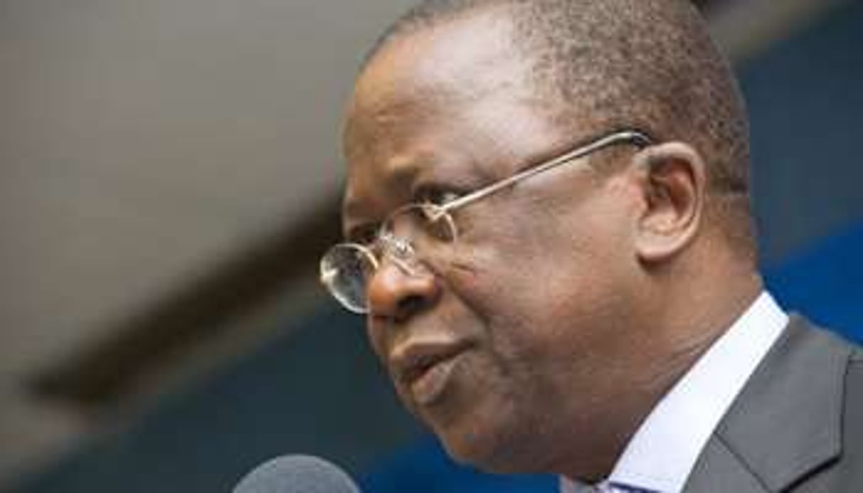 Le ministre d’État chargé du dialogue politique, Jeannot Kouadio Ahoussou. © AFP
