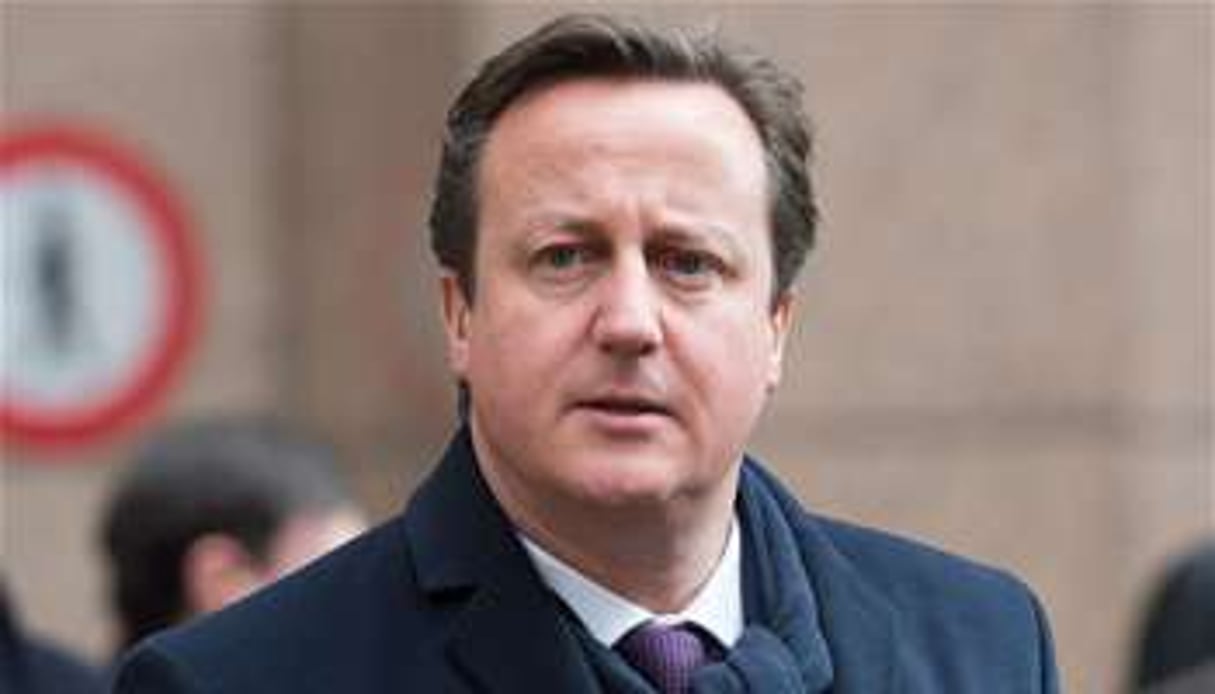 Le premier ministre britannique, David Cameron. © AFP