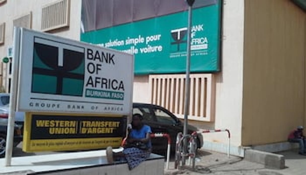 BOA Burkina est numéro trois du marché derrière Ecobank et Coris. © Nadoun Coulibaly