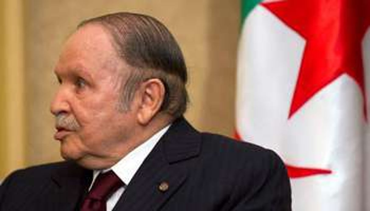 Le président algérien Abdelaziz Bouteflika, le 3 avril 2014 à Alger. © AFP