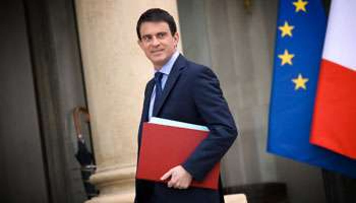 Manuel Valls, le nouveau Premier ministre français. © LIONEL BONAVENTURE / AFP