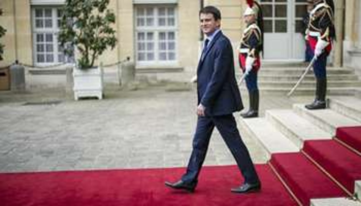 Le Premier ministre français Manuel Valls, le 4 avril. © AFP