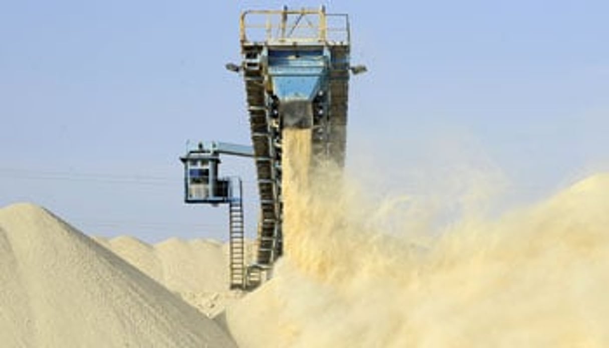 La coentreprise modernise les mines de Khouribga, à 120 km de Casablanca. © AFP