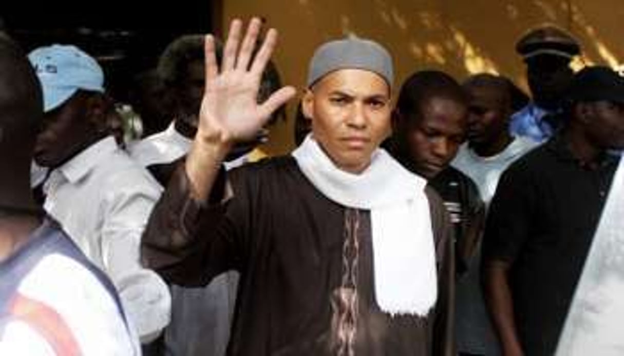 Karim Wade, fils de l’ancien président sénégalais. © AFP