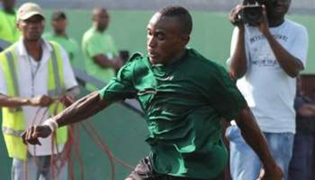 Firmin Mubele Ndombe a commencé le football dans la rue, à Kinshasa. © DR