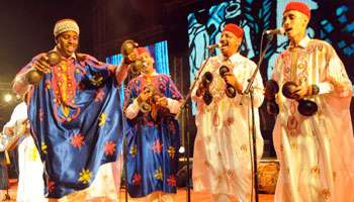 La musique gnaoua plonge ses racines au sud du Sahara. © FADEL SENNA / AFP