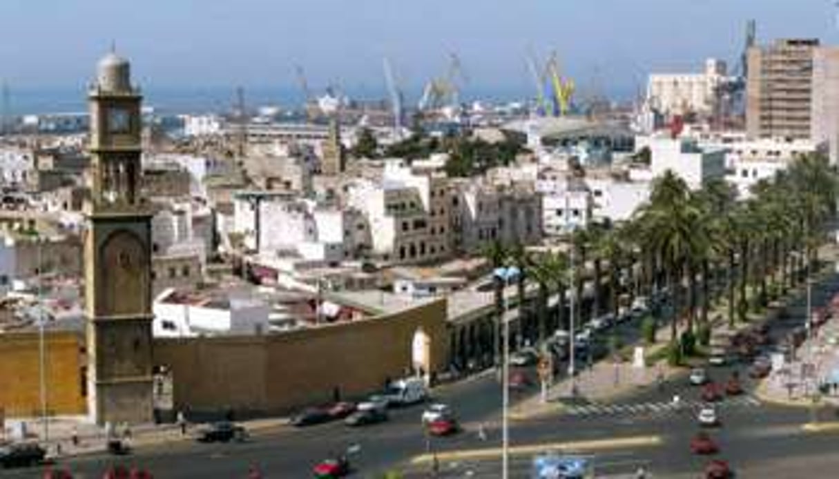 Casablanca, une ville où les disparités sociales sont criantes. © AFP