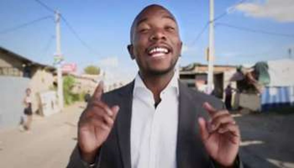 Capture d’écran du clip de campagne de Mmusi Maimane. © YouTube/J.A.