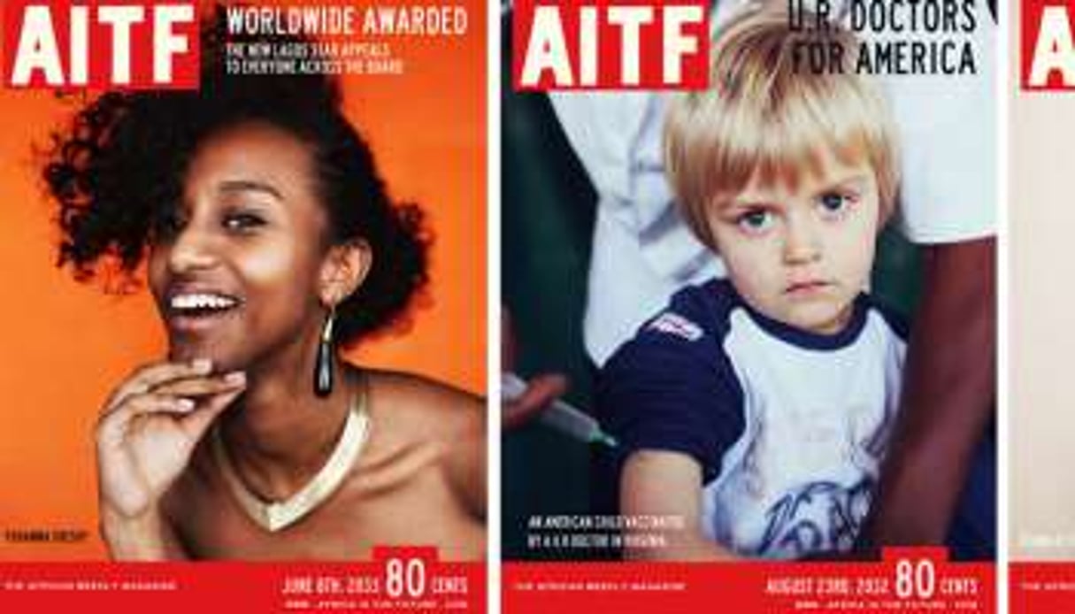 Une ébauche de la couverture de AITF Magazine en 2034. © DR